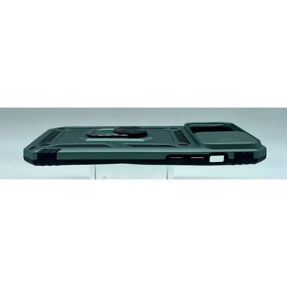 Hybrid Hard Case With Camera Lens Cover & Kickstand For iPhone 13 Pro Max 6.7” - Picture 4 of 8